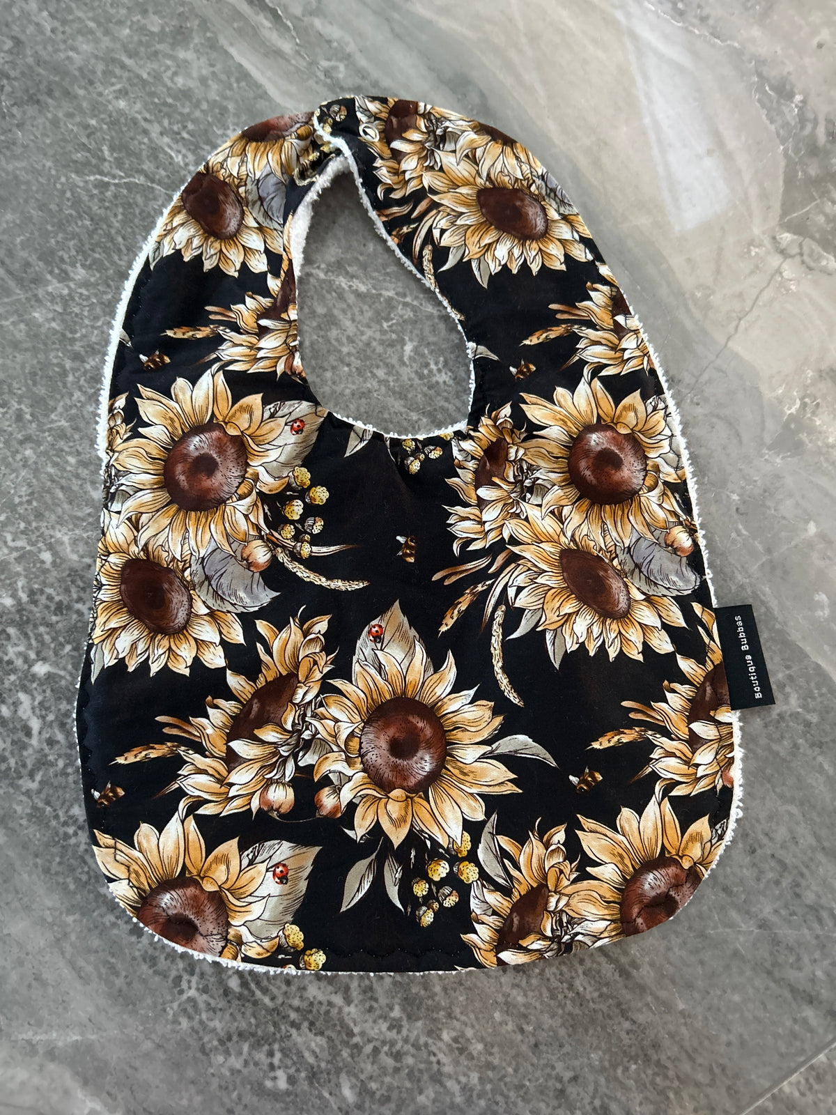 Sunflower Traditional Feeding Bibs