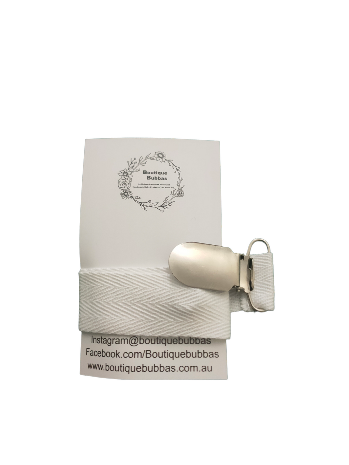 White Dummy clip