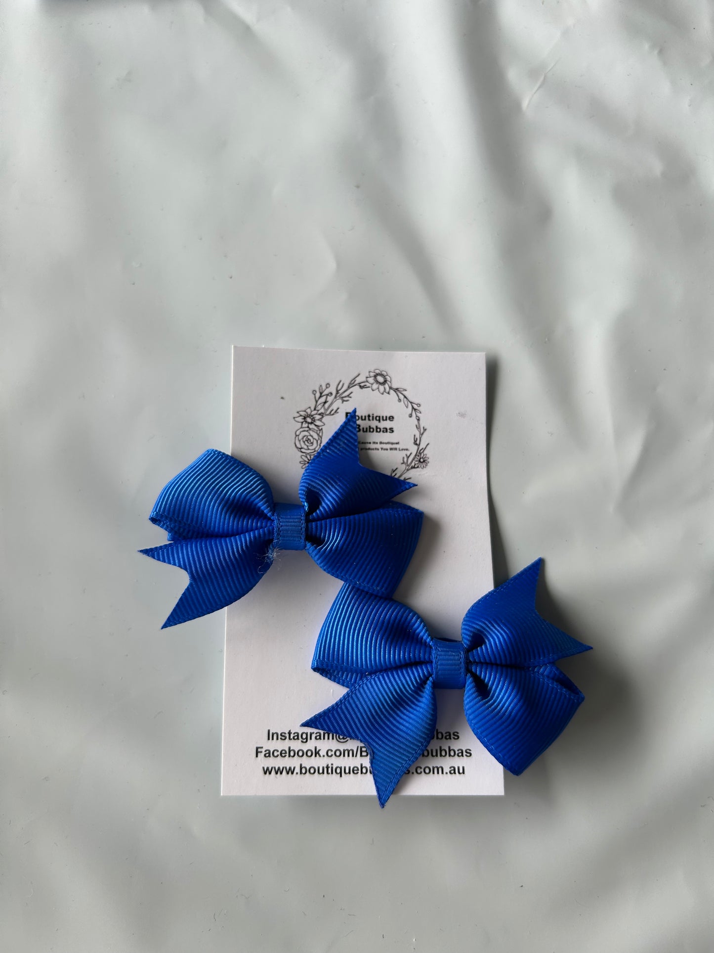 Hair bow clips