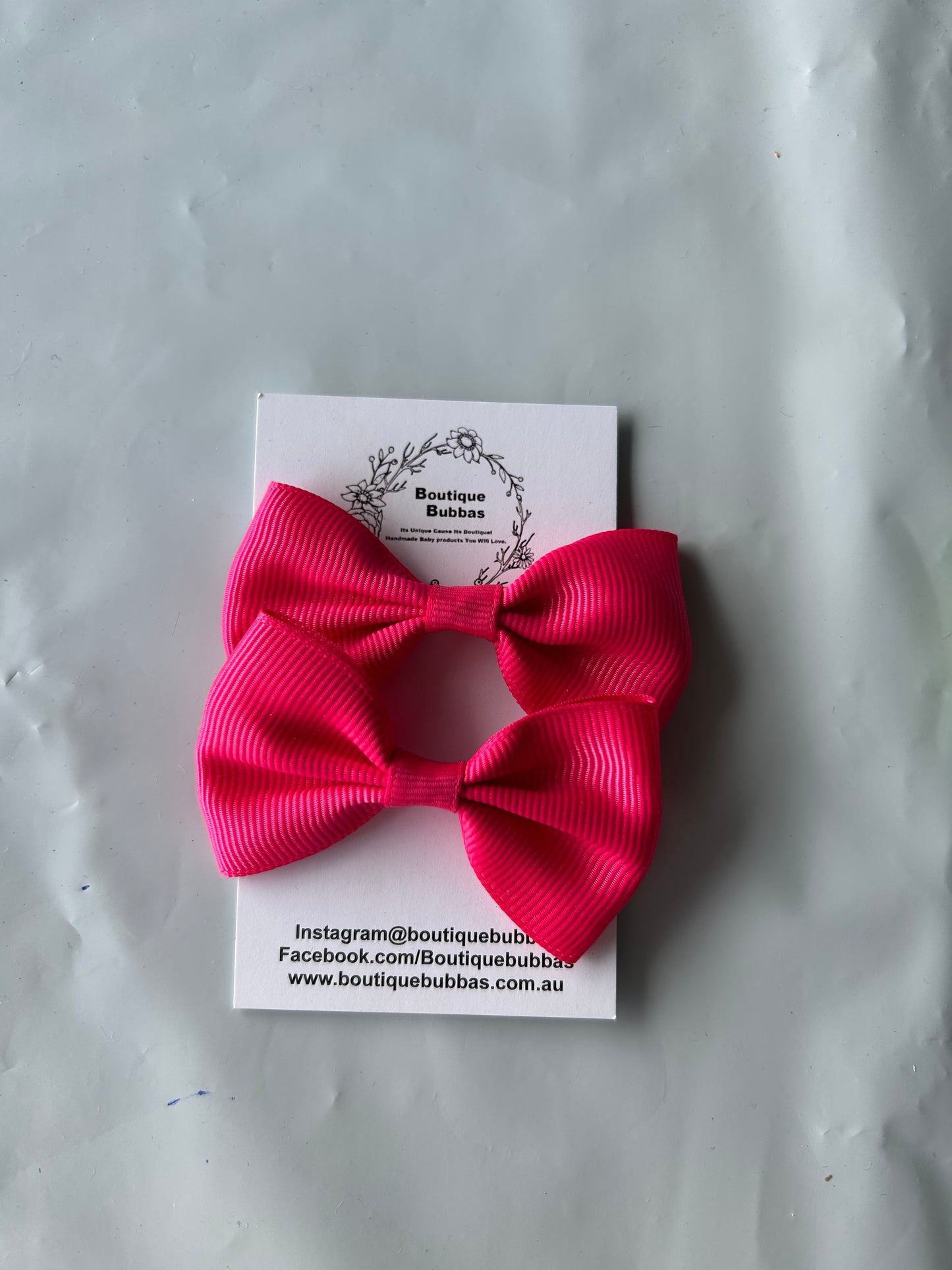Hair bow ties