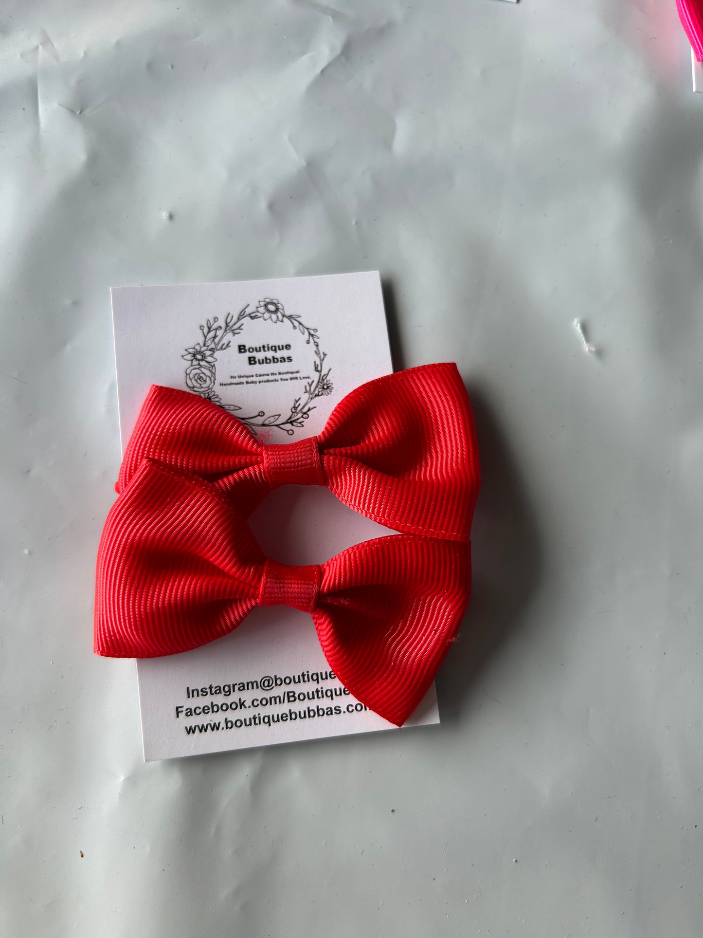 Hair bow ties