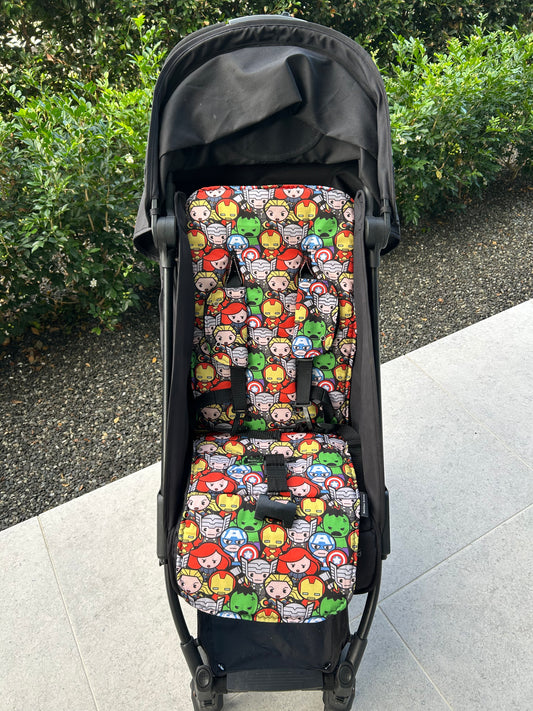 Super hero baby Universal pramliner set