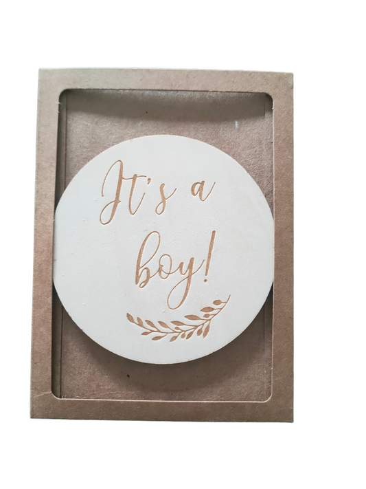 It's A Boy