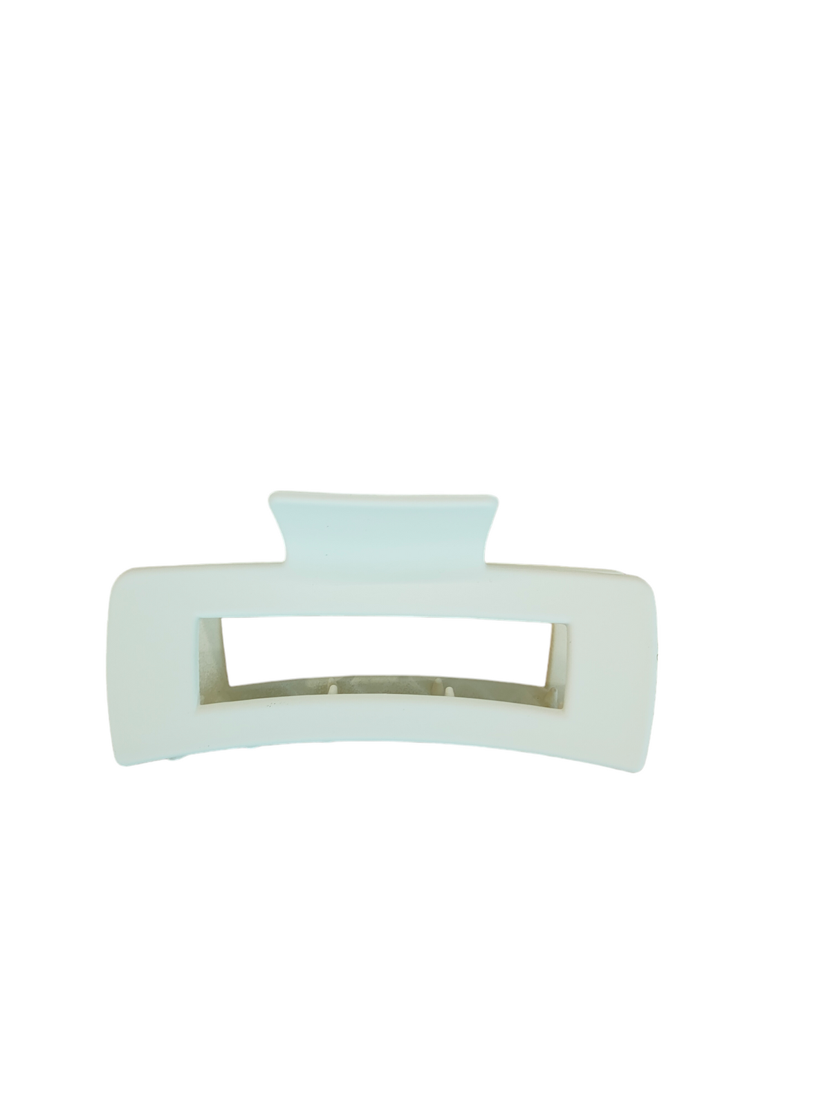 Mummas white big hair clips