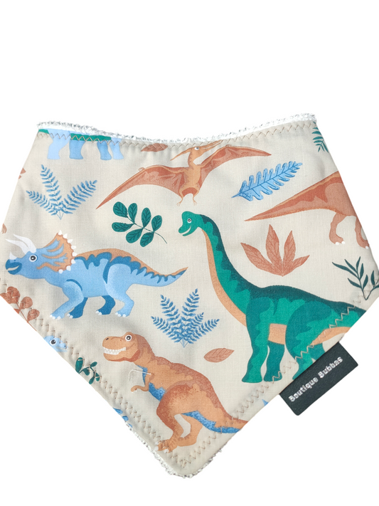 Dino 🦕 Bandana Dribble Bib