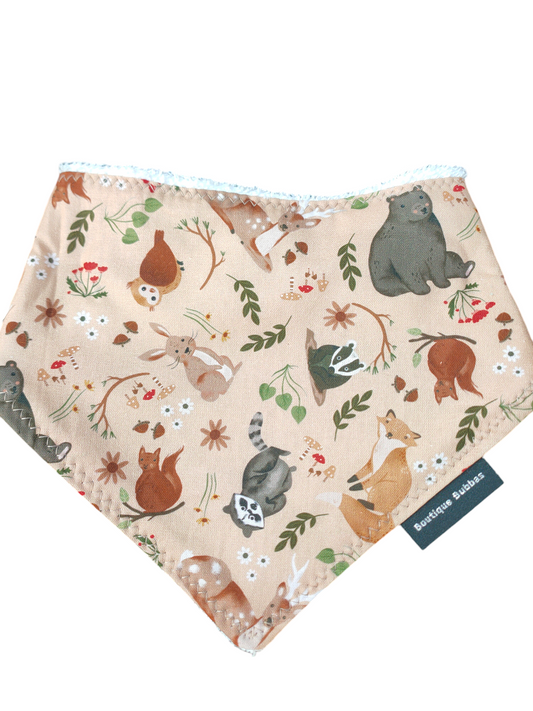 In the woods Bandana Dribble Bib