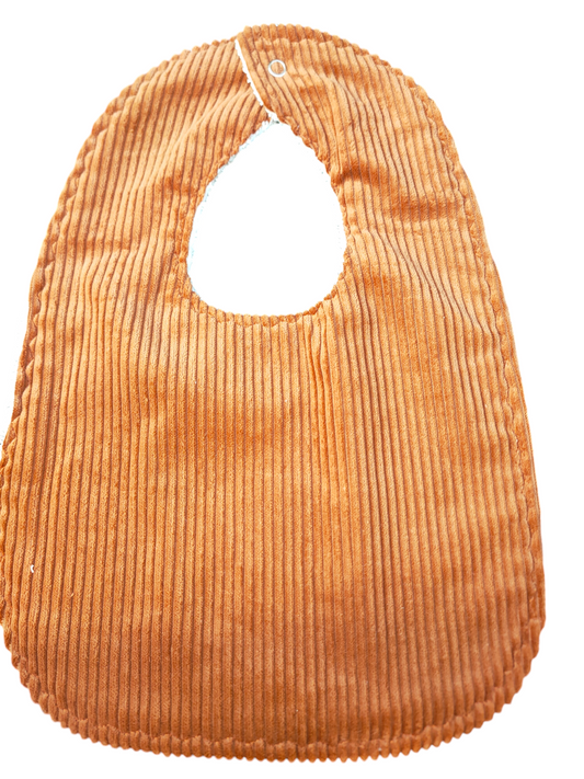 Burnt Orange Traditional Feeding Bibs