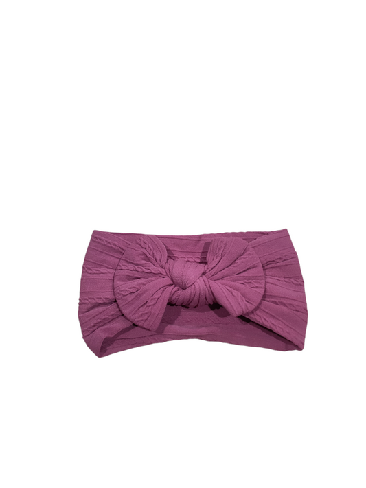 Dark Purple Soft Nylon headbands